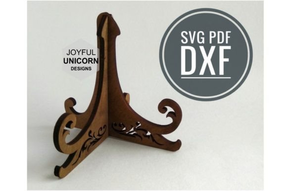 Easel Stand SVG Laser Cut File