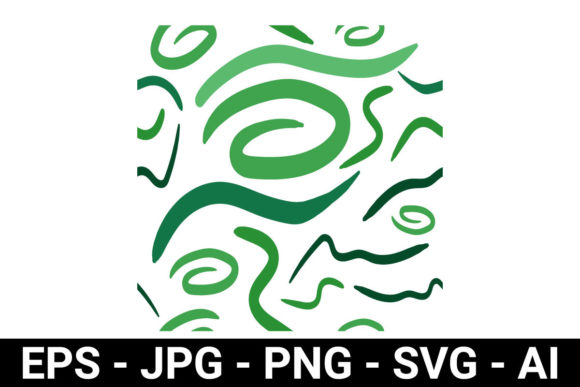 Green Shades Abstract Line Seamless: Graphics & Backgrounds