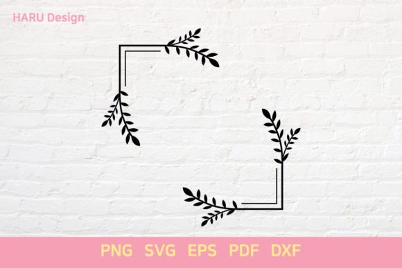 Leaf Frame: Decorative Graphics for Local Branding