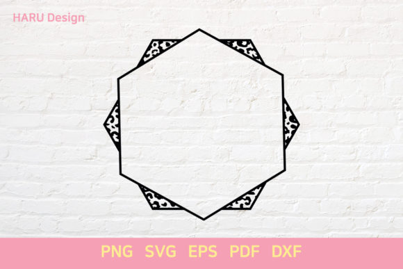 Leopard Frame: Decorative Elements & Graphics for Handmade Brands