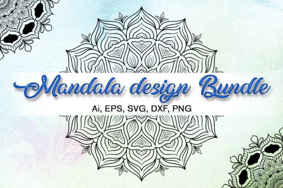 Mandala Bundle Graphics for Coloring Pages Amp