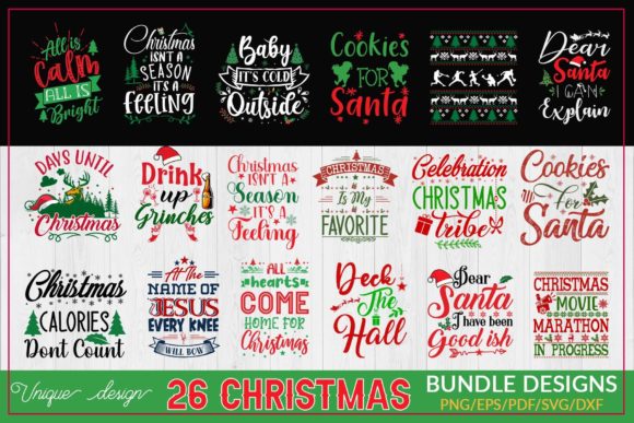 Merry Christmas SVG Bundle Vol-4: Graphics & Crafts Review
