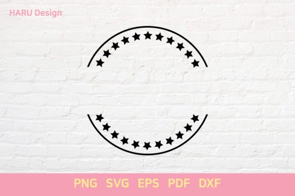 Star Circle Split: Decorative Graphics for Editorial Impact