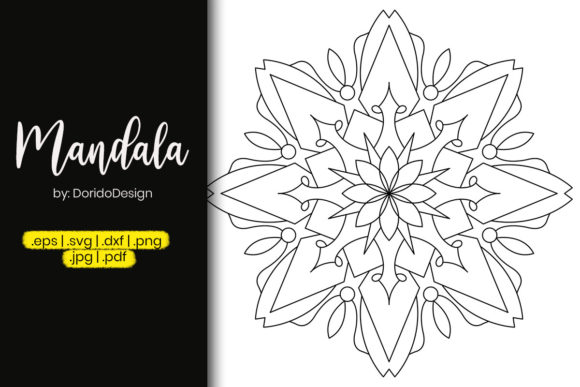 Star Mandala Coloring Page – Vol 16: Graphics & Coloring Pages Amp