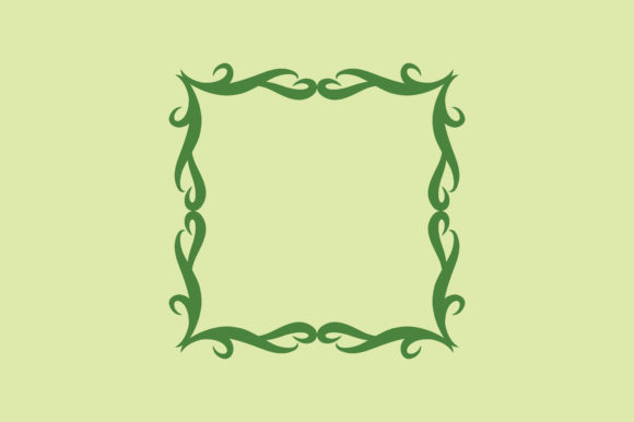 Wreath Floral Frame Ornament Invitation Graphics for Crafts